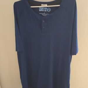 Navy Blue Men's Short Sleeve Tee